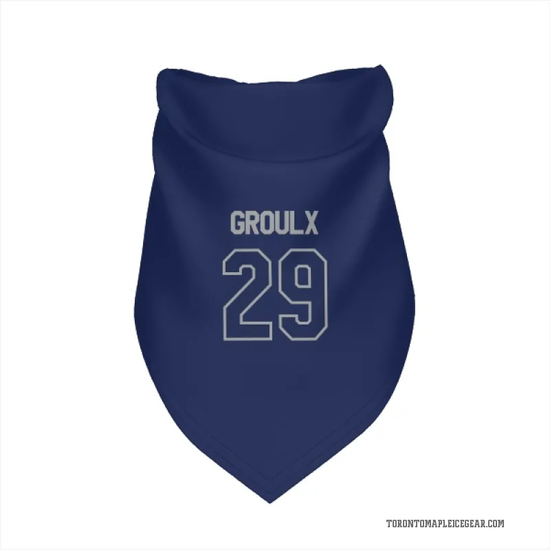 Bo Groulx Blue Toronto Maple Leafs Gray Cat & Dog Pet Bandana