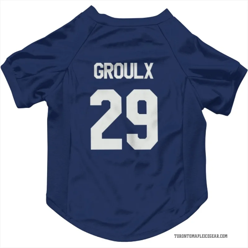 Bo Groulx Royal Toronto Maple Leafs Cat & Dog Pet Jersey