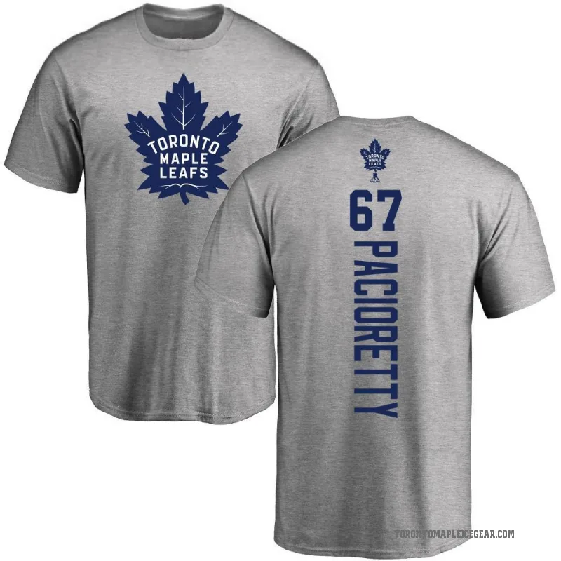 Max Pacioretty Men's Ash Toronto Maple Leafs Backer T-Shirt -