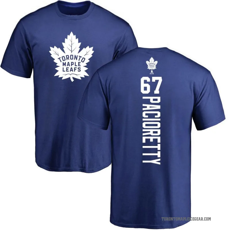 Max Pacioretty Men's Royal Toronto Maple Leafs Backer T-Shirt -