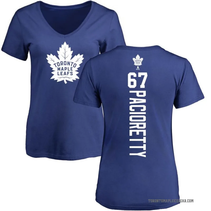 Max Pacioretty Women's Blue Toronto Maple Leafs Backer T-Shirt -