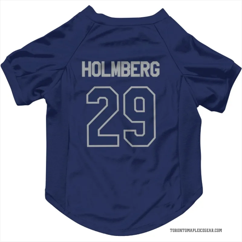 Pontus Holmberg Blue Toronto Maple Leafs Gray Cat & Dog Pet Jersey